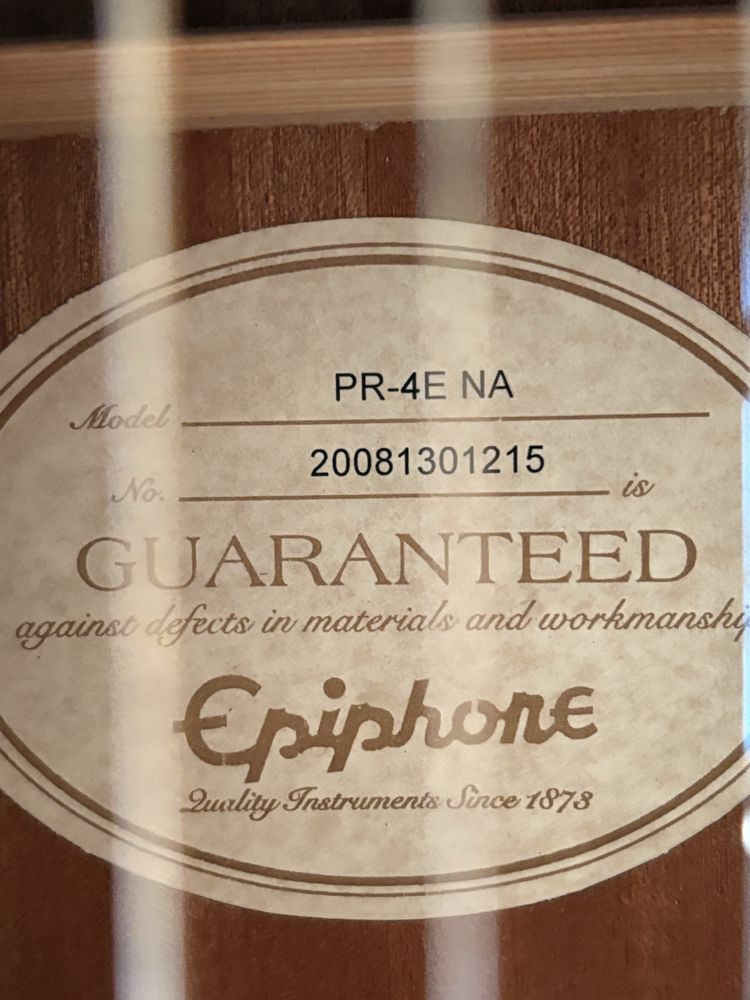 Zestaw gitarowy Epiphone - Gitara, wzmacniacz, akcesoria.