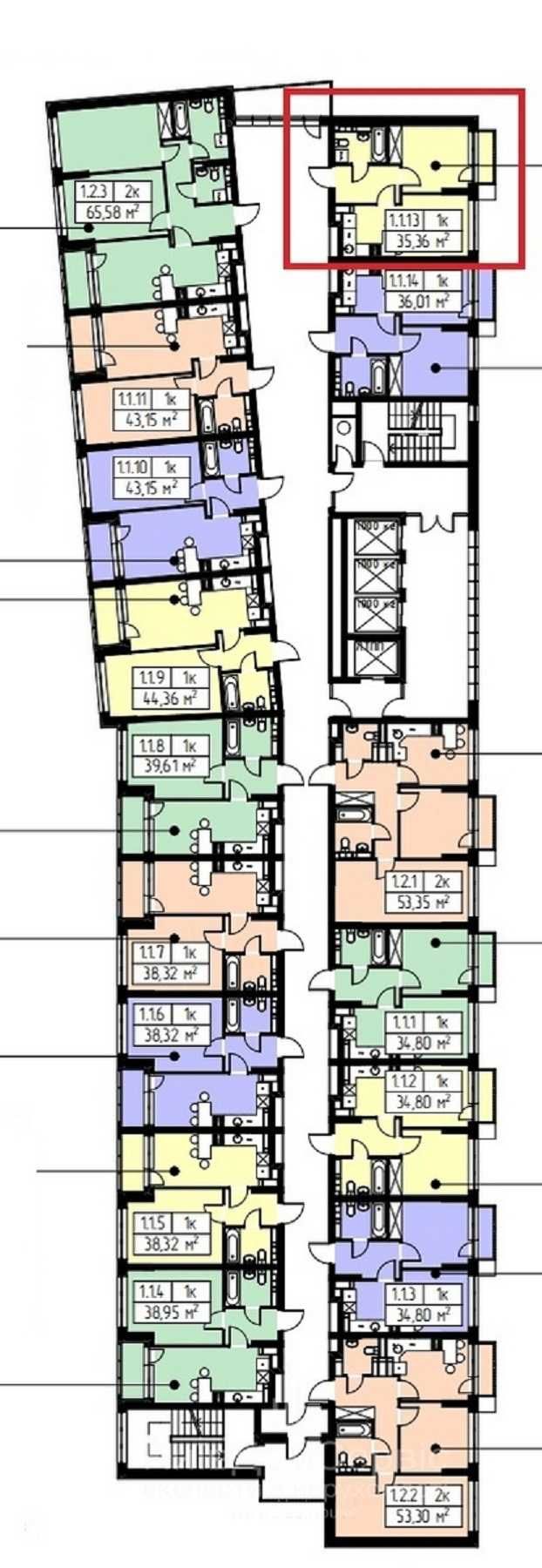 продам квартиру 35 м² в новому ЖК Twin House Воскресенка Деснянський