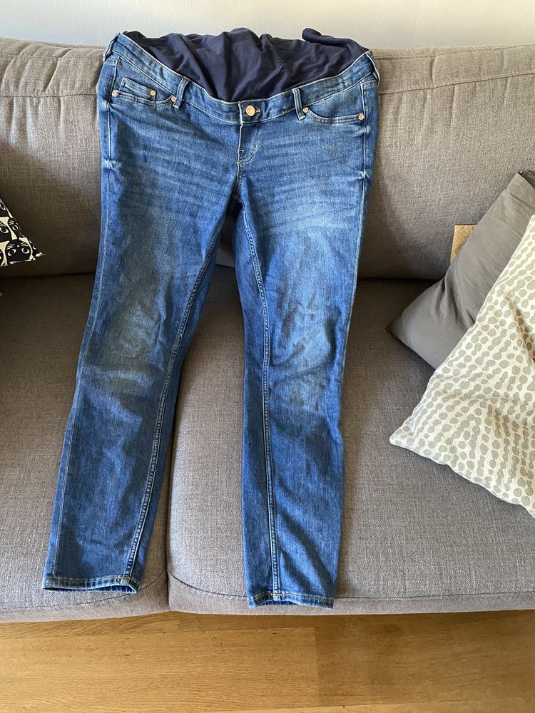 Spodnie jeansy l ciążowe H&M  L/ 40