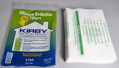 Sacos para Kirby (Hepa - Anti Ácaros)