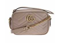 Torebka Gucci Marmont /dusty pink - mini  oryginalna