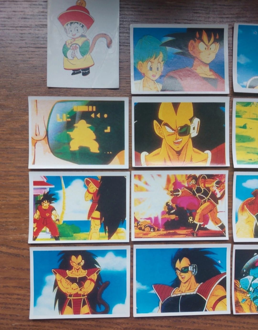 Lote 24 autocolantes Dragonball Z Panini