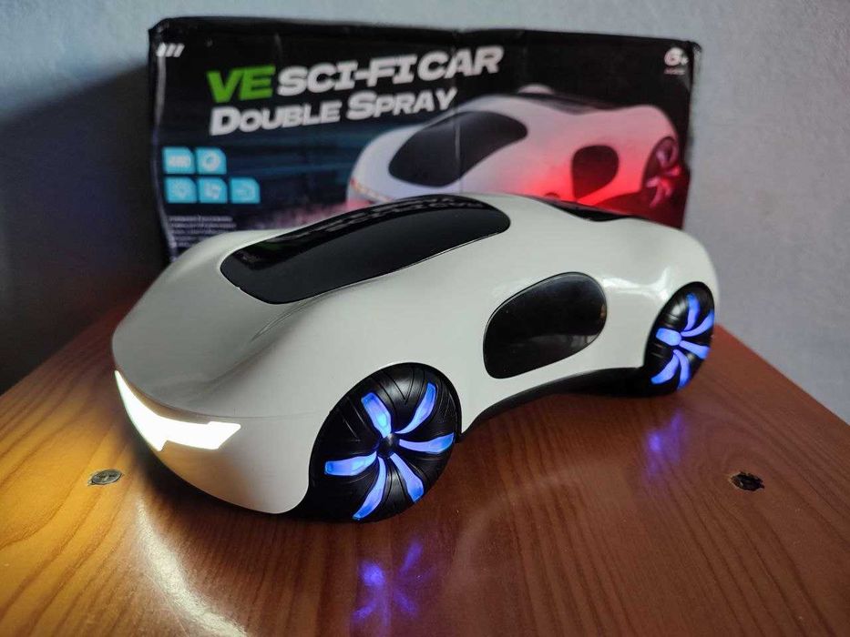 Радіокерована трюкова дрифт машина є світло звук та виприскування пари