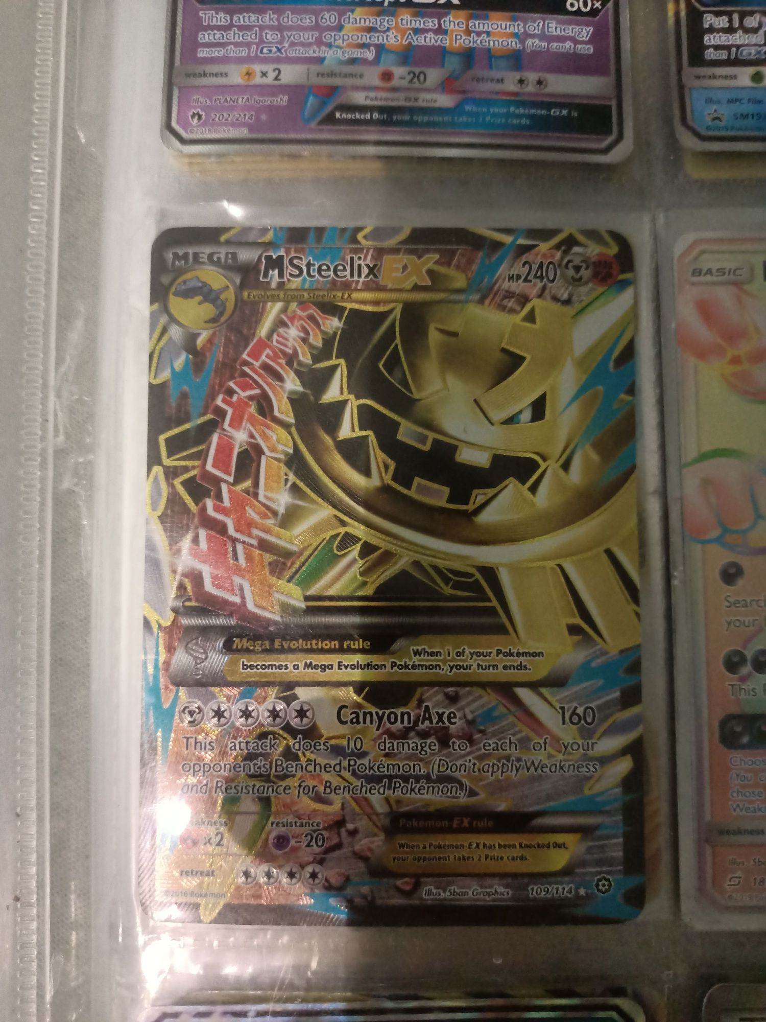 Karta pokemon mega steelix ex full art