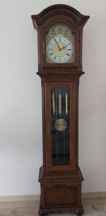 Zegar drewniany  stojący