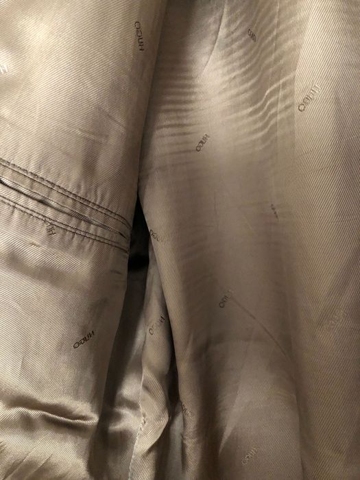 Jesienno-wiosenny płaszcz trencz Hugo Boss, roz. L-XL