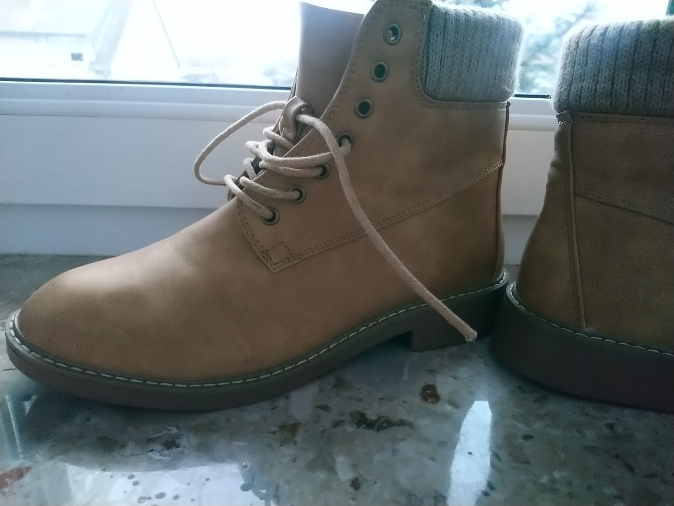Nowe Buty skórzane zimowe F&F rozmiar 38