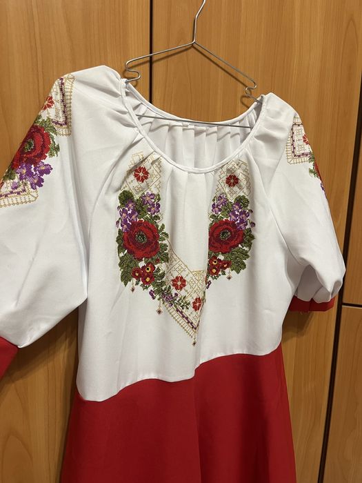 Вишита жвноча сукня