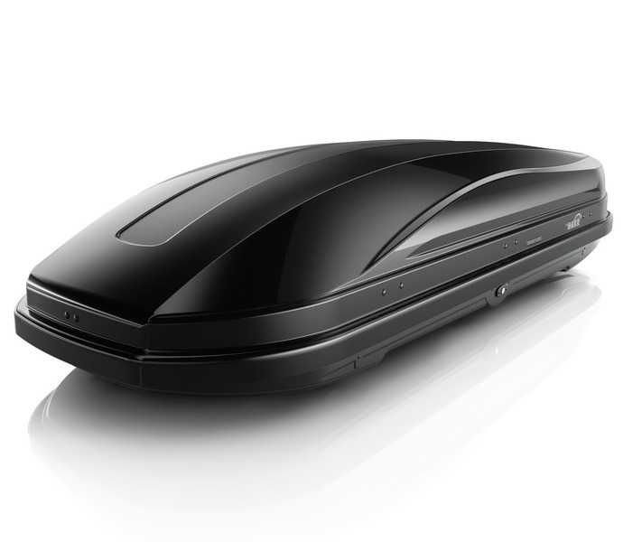 Bagażnik Box dachowy Kufer Boks bagażowy HAKR MAGIC 400 Czarny 199cm