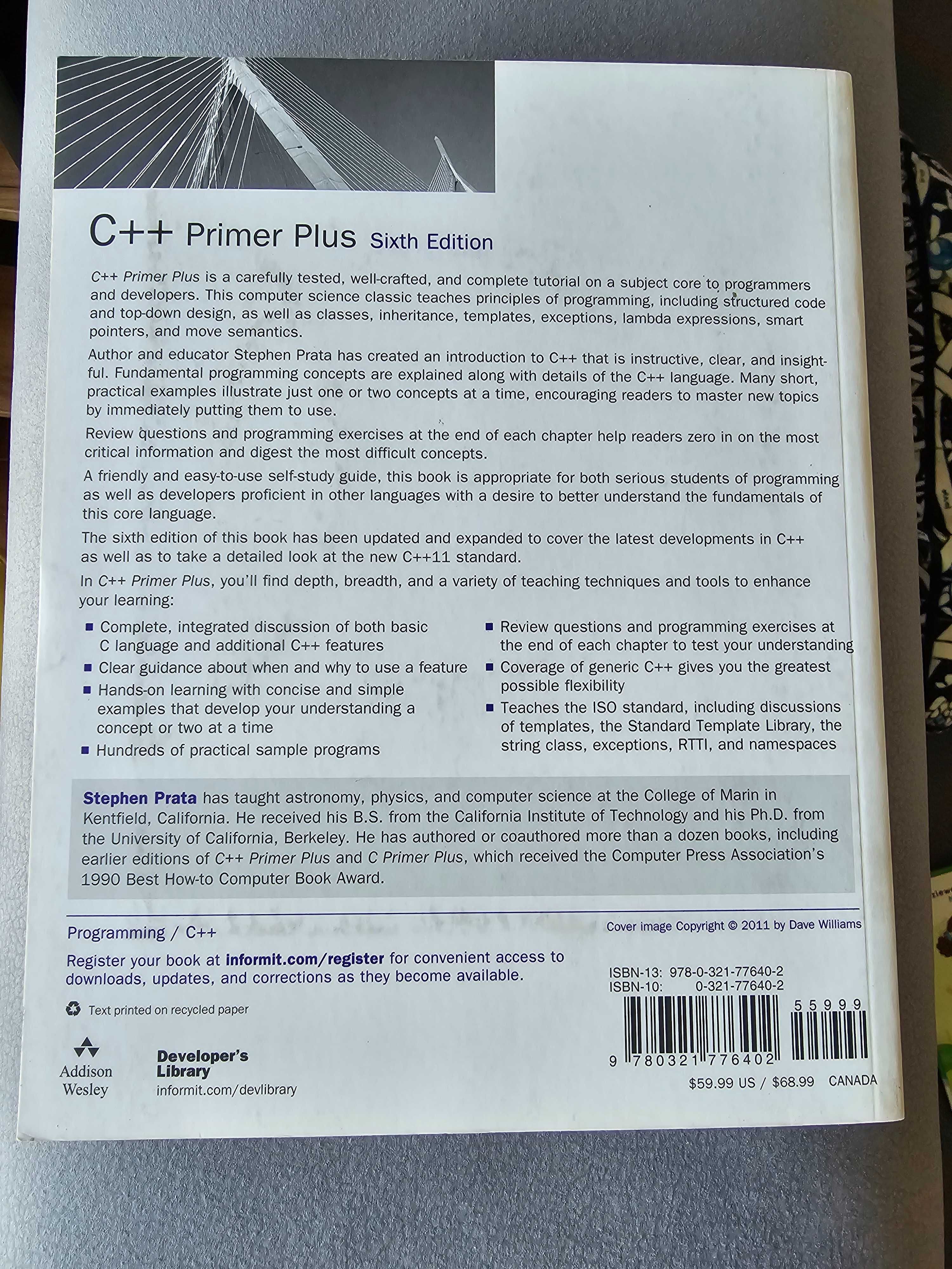 C++ Primer Plus edycja 6 angielska Stephen Prata