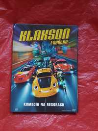 Płyta DVD i książka Klakson i spółka