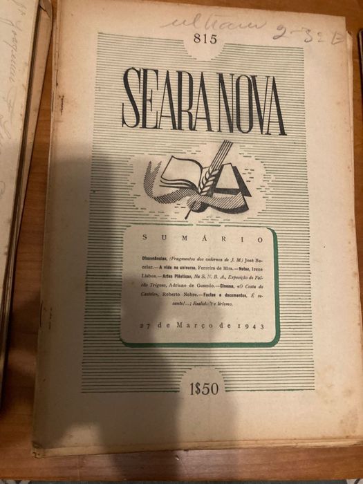 Revista Seara Nova - 1943