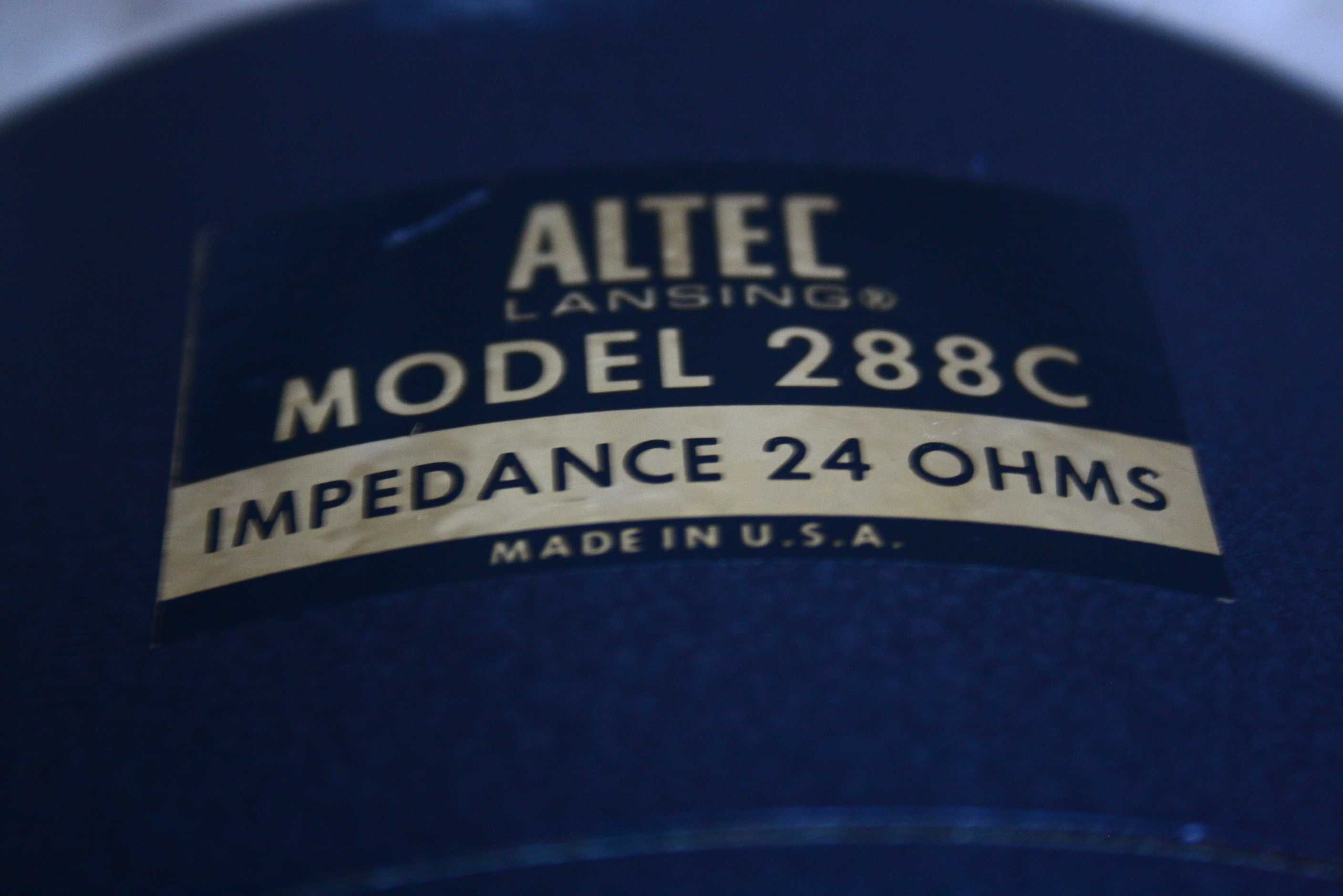 Altec 288 – Altec 288C Diagrama Original ALTEC