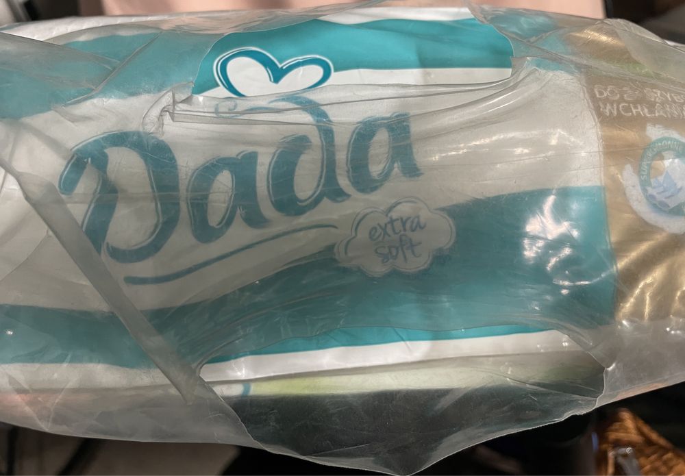 Pieluchy Dada 6 extra Large tj. powyzej 15 kg - 38 sztuk