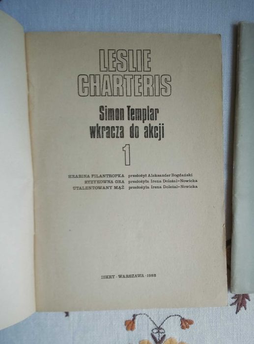 Simon Templar wkracza do akcji  część 1 i 2