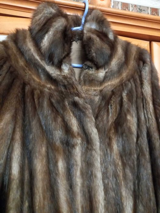 Шуба андатровая( под норку)