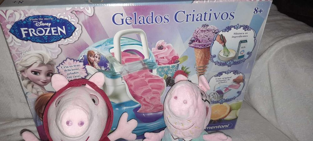 Conjunto Porquinha Peppa e Frozen  Brinquedos novos
