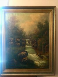 Картина J. Rufsell "Пейзаж Водопаду"