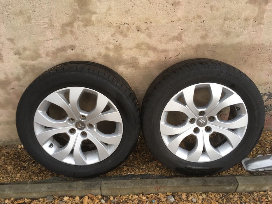 Felgi aluminiowe 17" 5X108 Citroen C5 X7 koła opony letnie 225/55R17