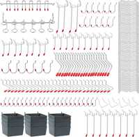 Zestaw 230 Szt. Haczyków I Zawieszeń Do Tablicy
