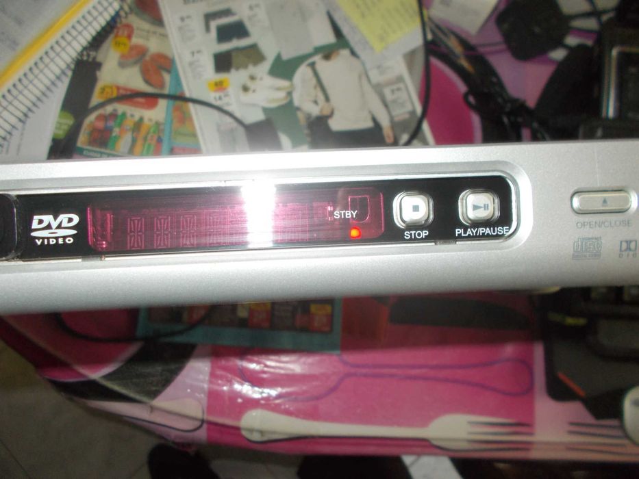 Dvd philips cinzento