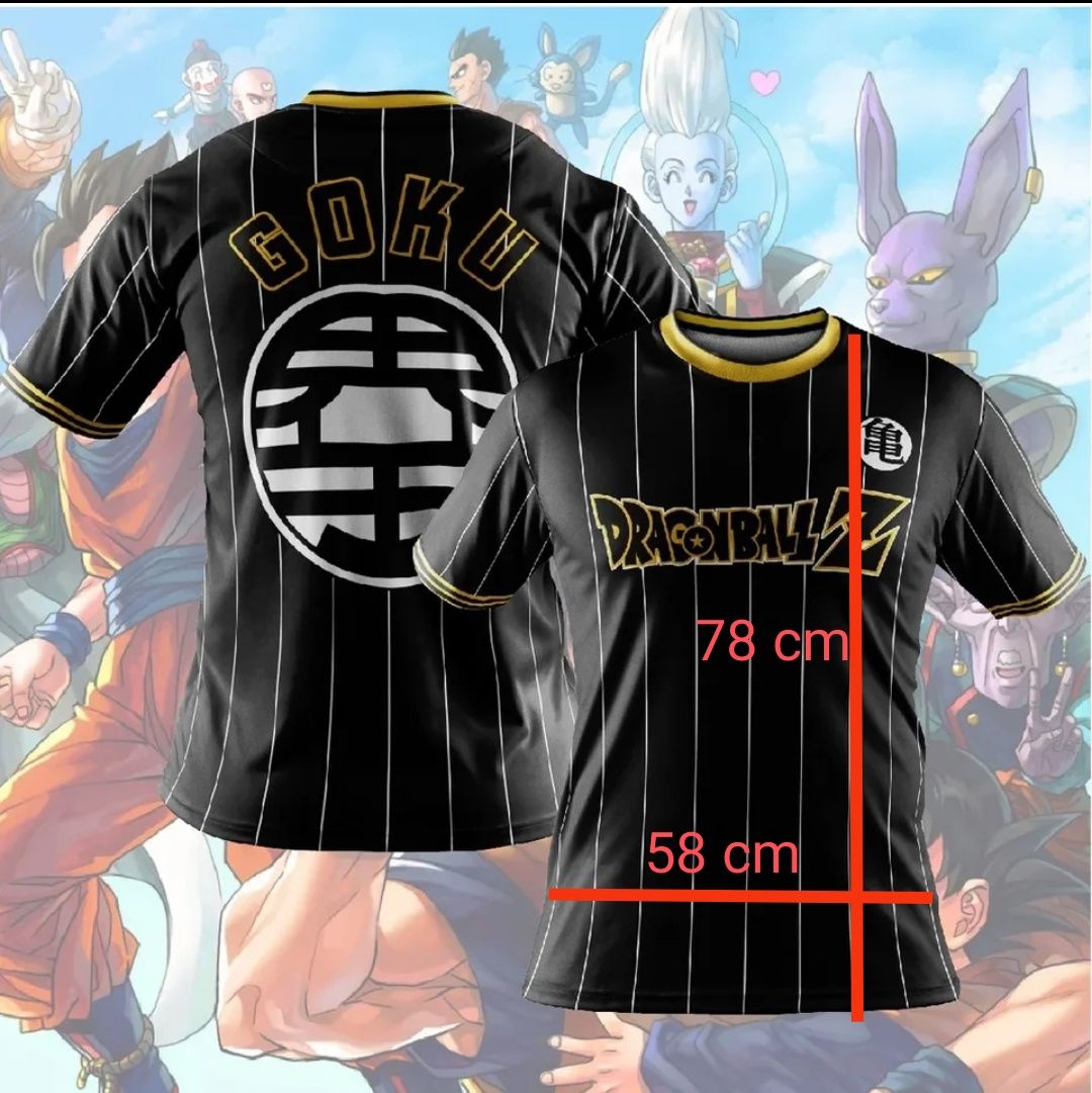 Koszulka T-shirt, Rozm 2XL, Dragonball, czarna