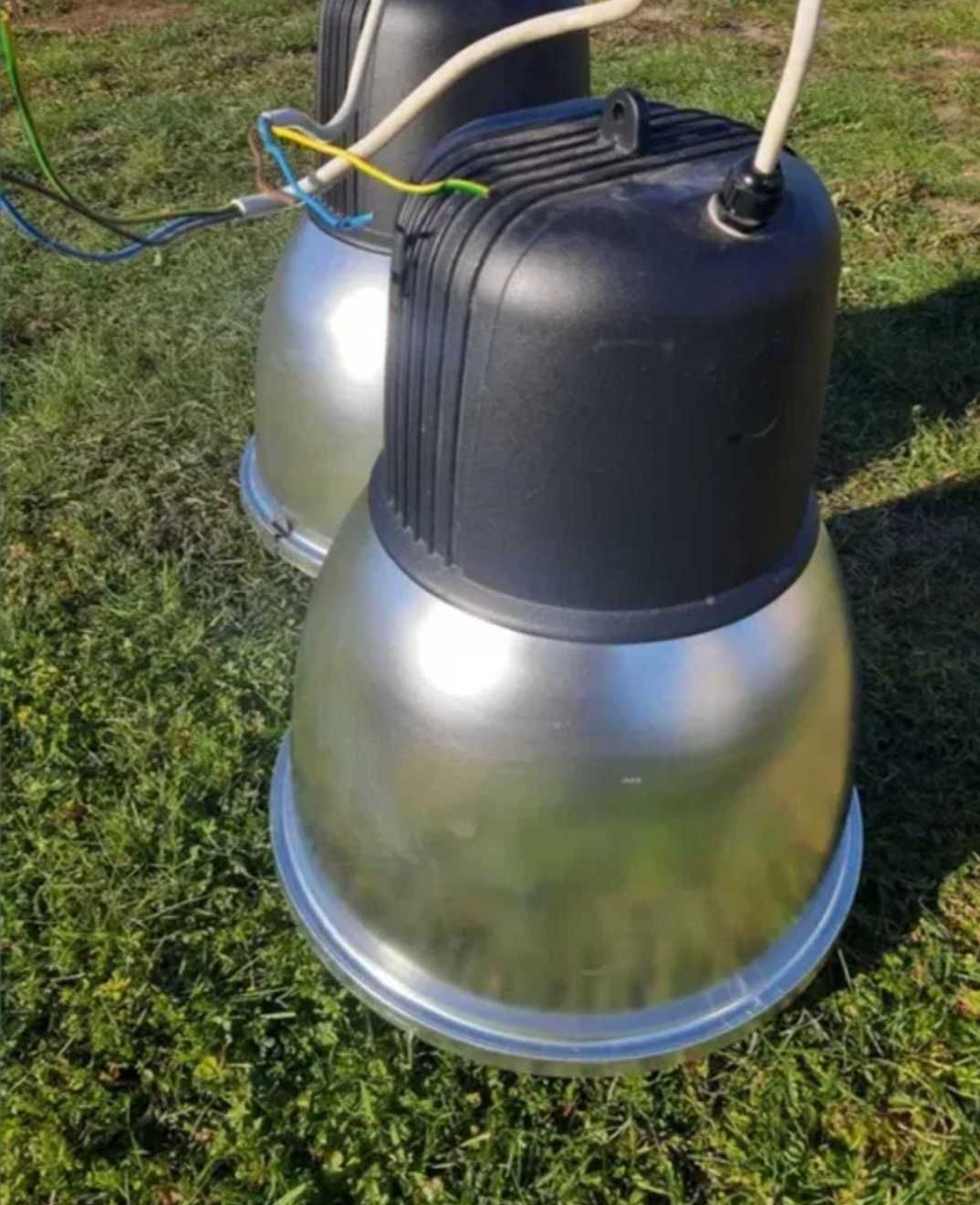 Lampy wiszace duze przyslowe hale garaze wiaty lokale