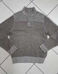 Haggar Clothing sweter męski półgolf M/L