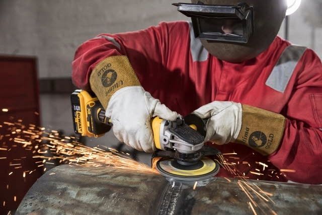 Dewalt Szlifierka Kątowa 125mm 18v Dcg405p2 Akumulator 2x5ah