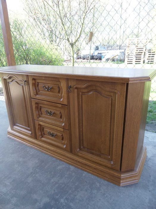 piękna drewniana dębowa komoda KINGA  stan bdb wysyłka dowóz