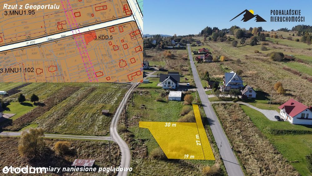 Działka budowlana u podnóża Babiej Góry