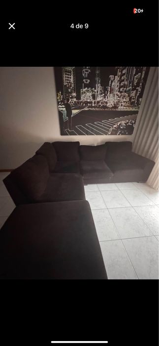Sofa 2,50x1.60 + puff 80