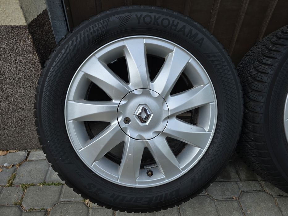 Felgi z oponami 205/55R16 Renault Megane 4x100 Scenic Kangoo Clio
