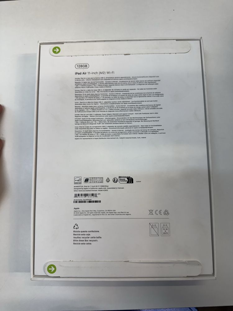 Brand New iPad Air M2 | 11” | 128GB | Wi-Fi | Sealed