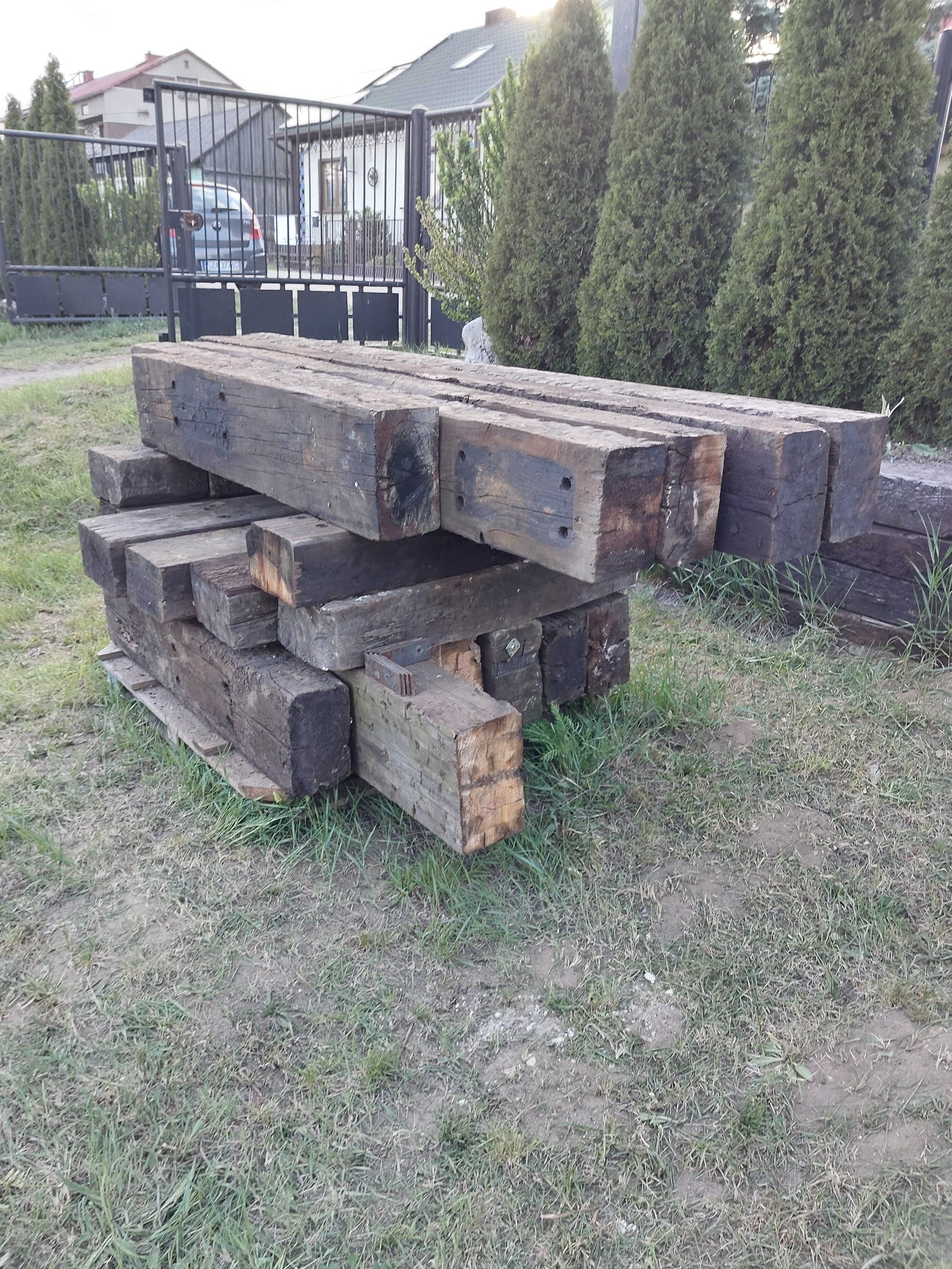 Podklady, obrzeża,  bale, słupy