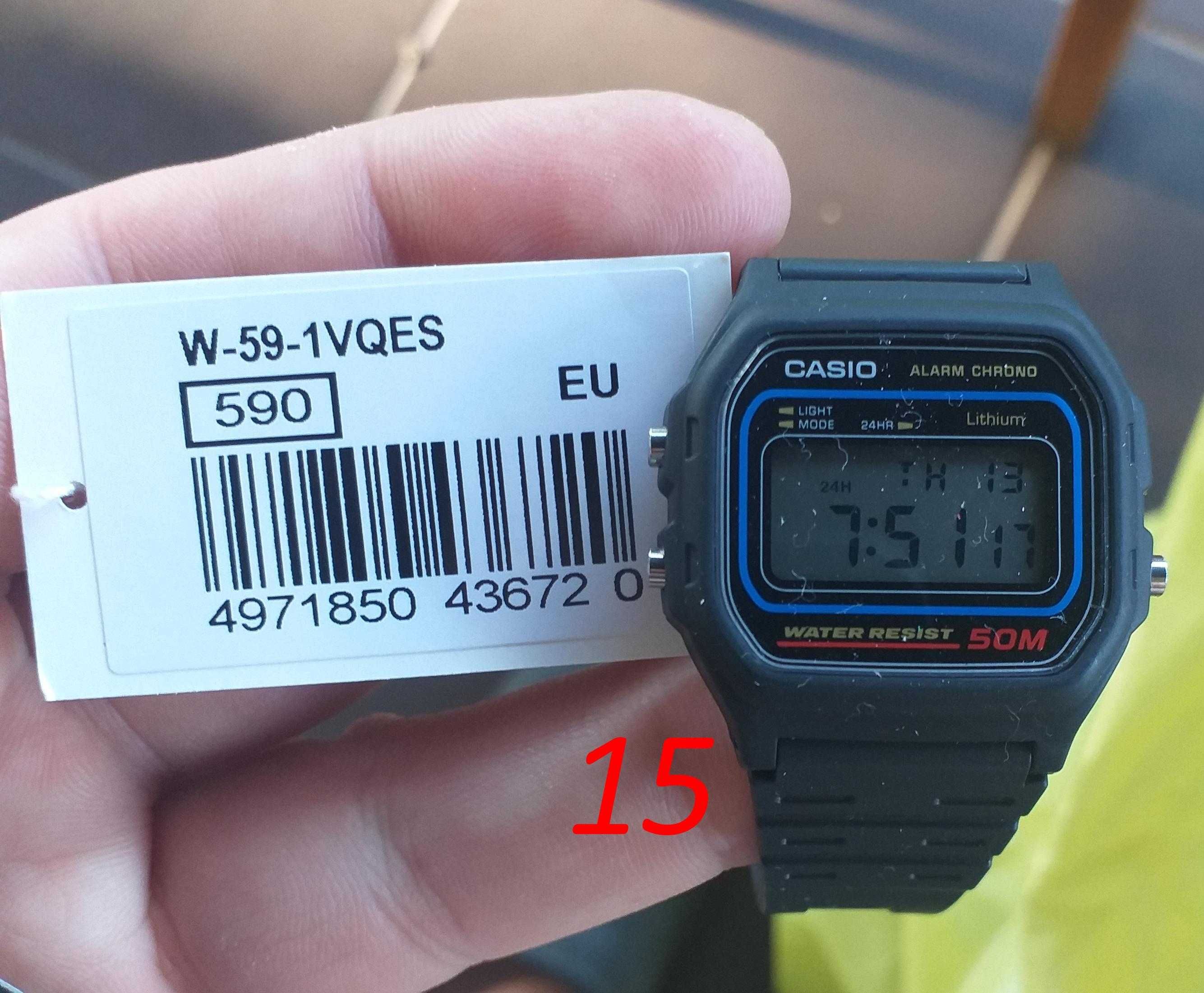 Zegarek Casio W-59-1VQES