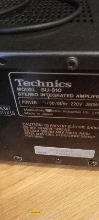 Głośniki i wzmacniacz TECHNICSA 380w