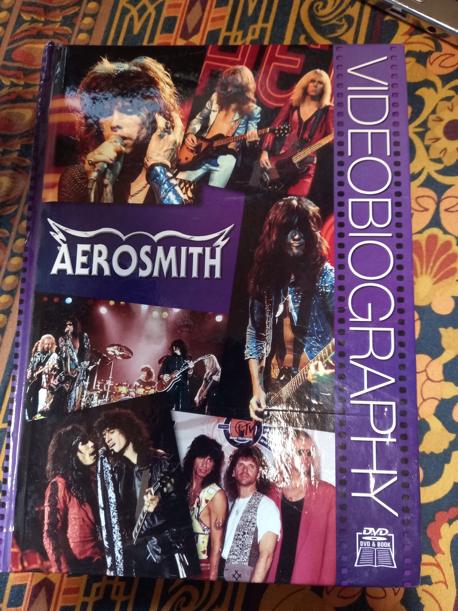 Aerosmith видеобиография DVD & BOOK