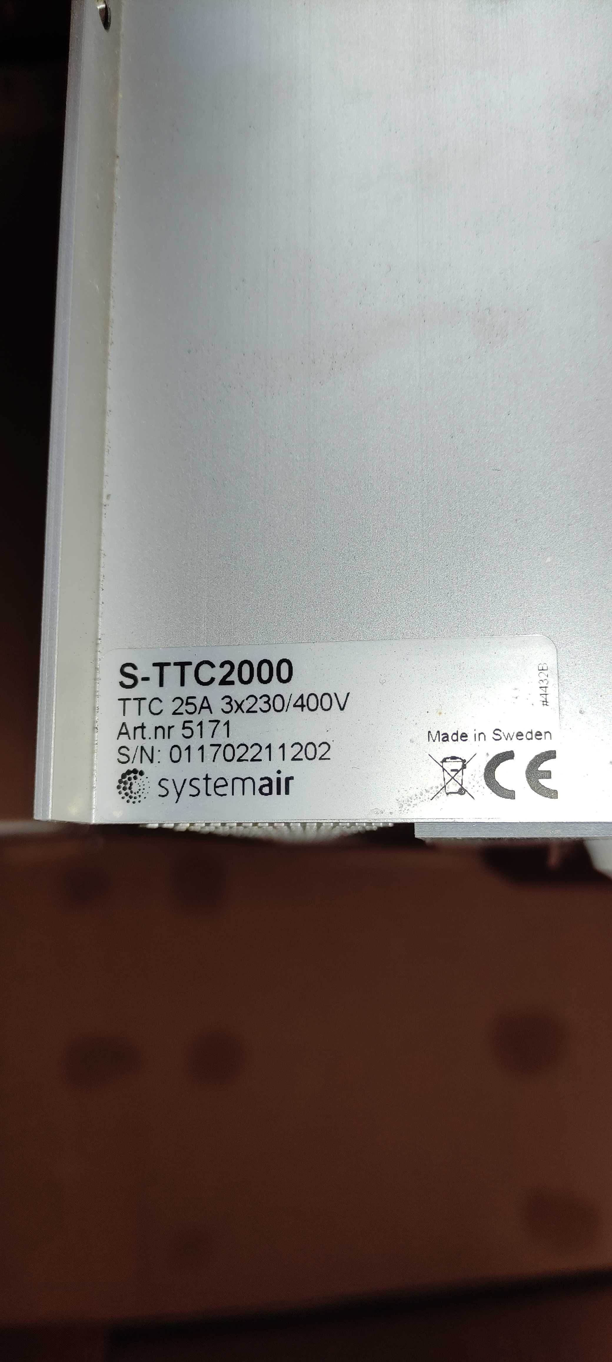 Симисторный регулятор температуры Systemair S-TTC2000