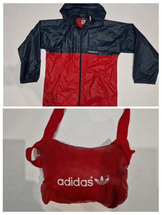Kurtka Adidas składana w kieszeń przeciwdeszczowa roz,L/M unisex,40,38