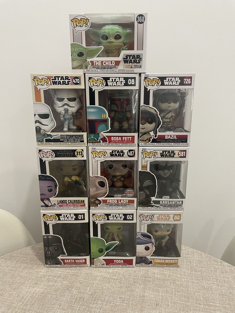 Pops star wars coleçao conjunto ou separado !