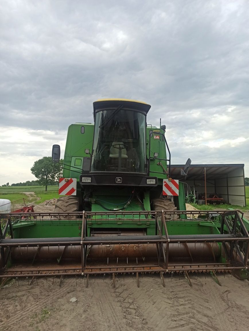 Heder 4.2m + wózek do kombajnu zbożowego (John Deere)