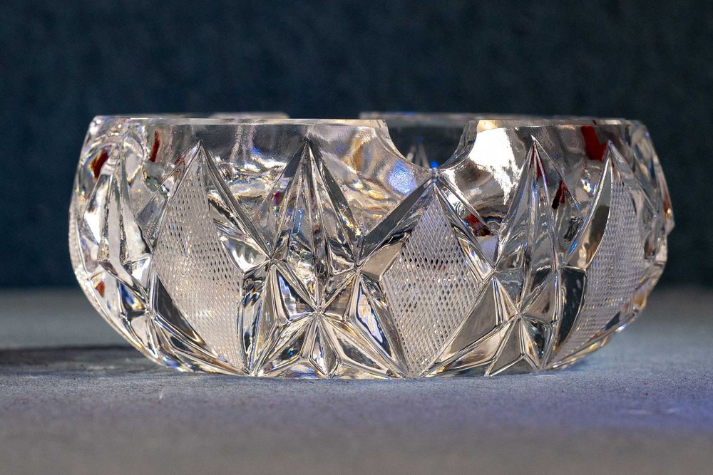 Zestaw kryształów Huta szkła Violetta - PRL