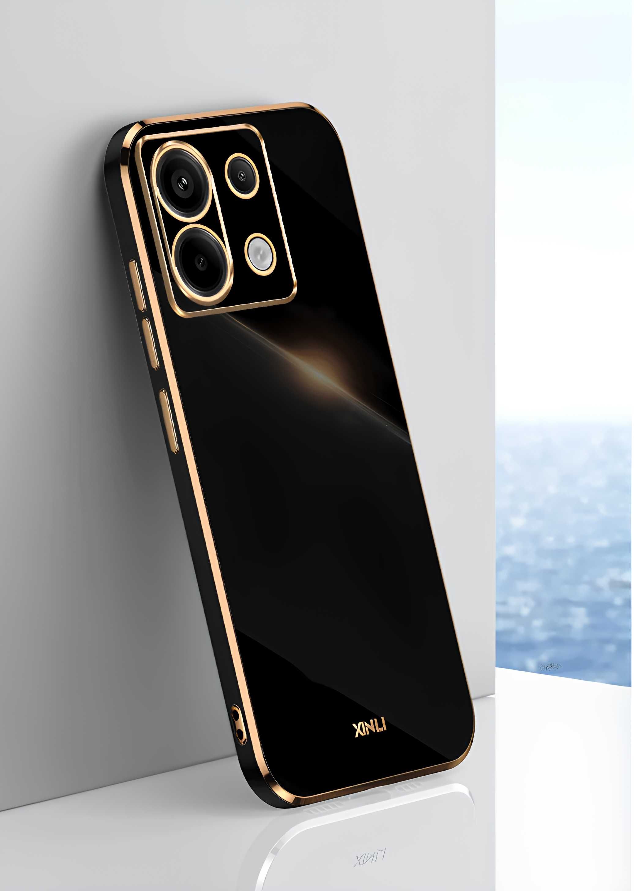 Czarne etui case XIAOMI POCO X6 PRO plecki do telefonu