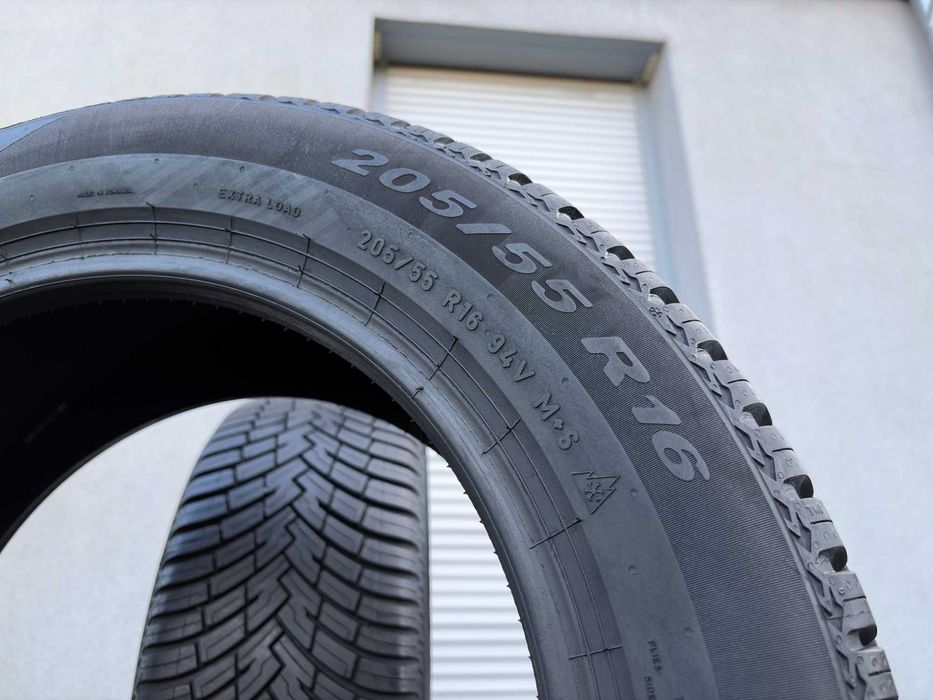 2szt całoroczne 205/55R16 Pirelli 7mm 2022r świetny stan! 4S285 gwaran