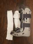 Orteza AIRCAST Goleniowo-Stawowa XS--< 36 Plus skarpety