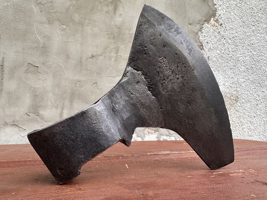 Stara siekiera/topór bojowy sygnowany vintage oldschool