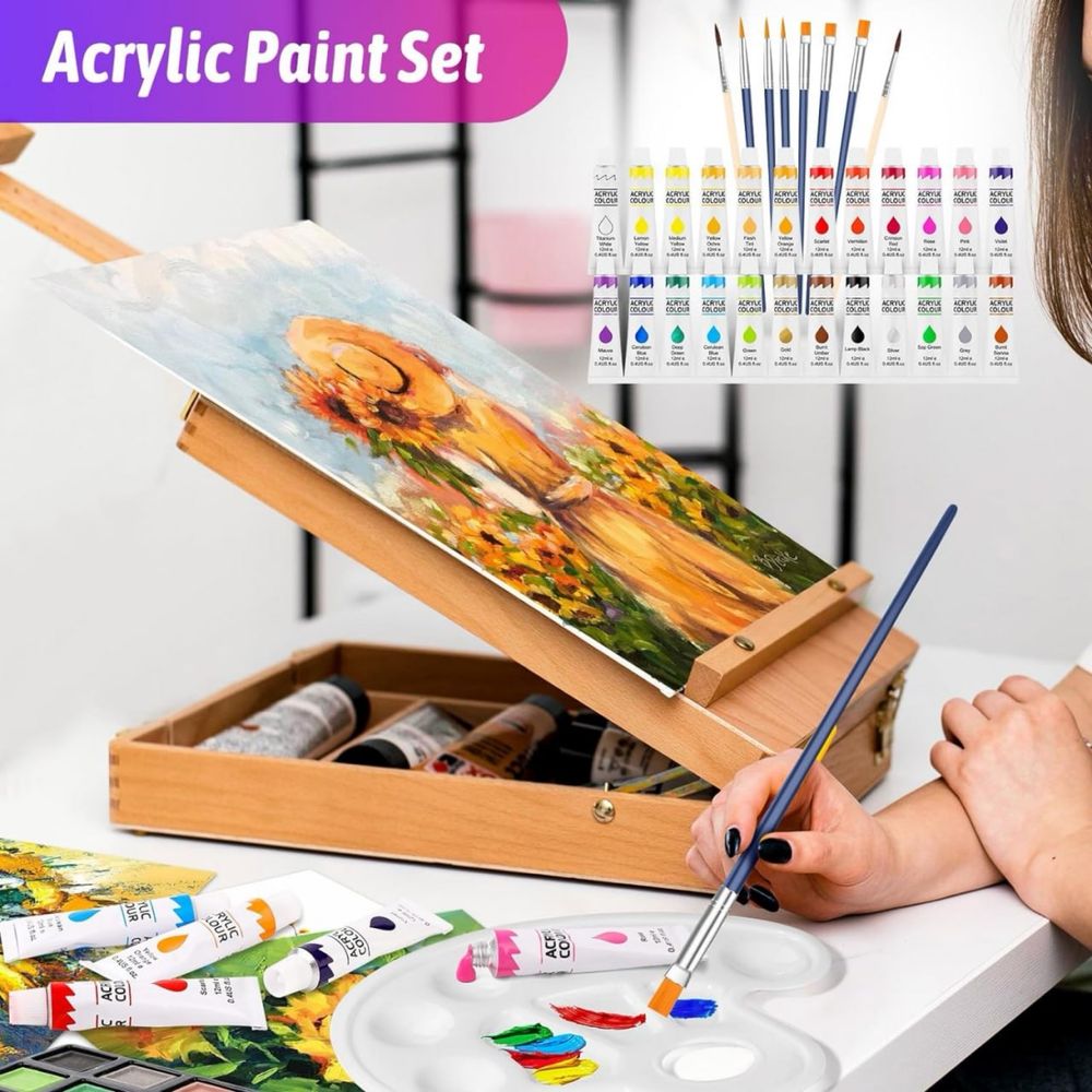 iBayam Deluxe Art Set, подарочная коробка для художника