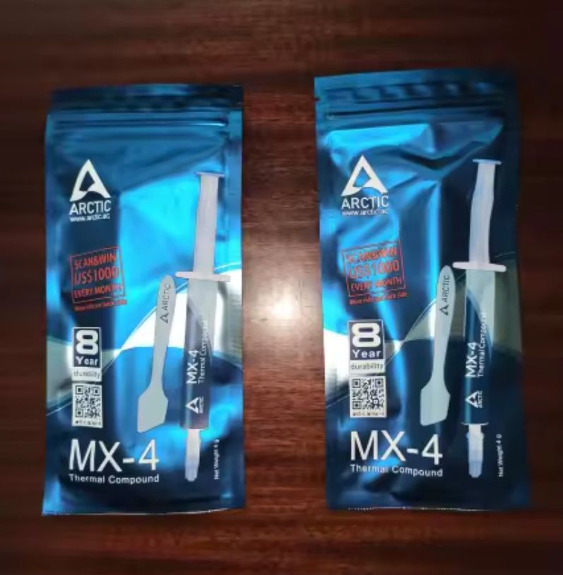 Термопаста Arctic MX-4+лопаточка. МХ-6  4грами