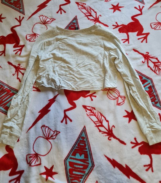 Camisola cropped dos Nirvana